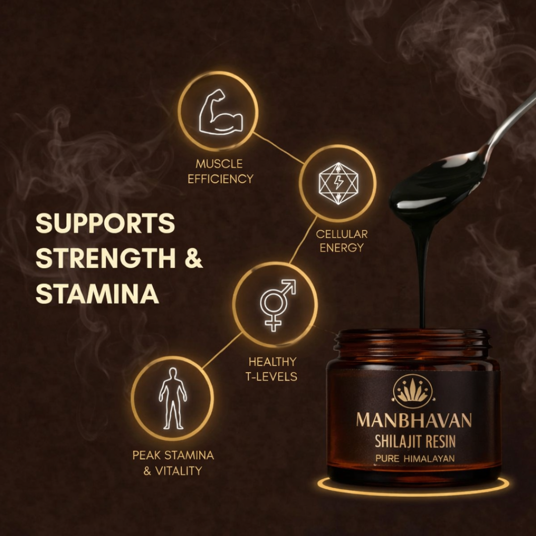 ManBhavan Pure Himalayan Shilajit Resin 20g Premium
